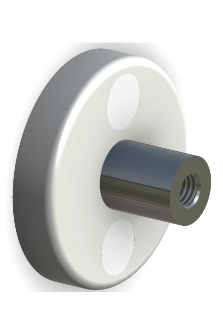 Distanciador de pared 36 mm en acero inoxidable. JB 286-00-36 por JB Medico