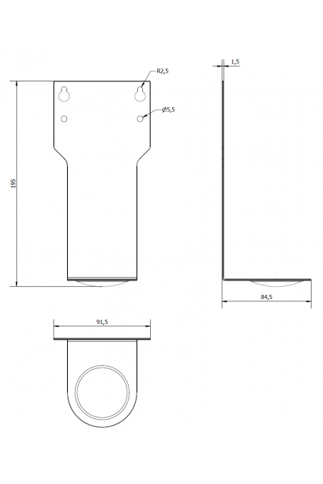 Drip Tray, Soap & Alcohol Wire Dispensers. JB 102-00-01 by JB Medico