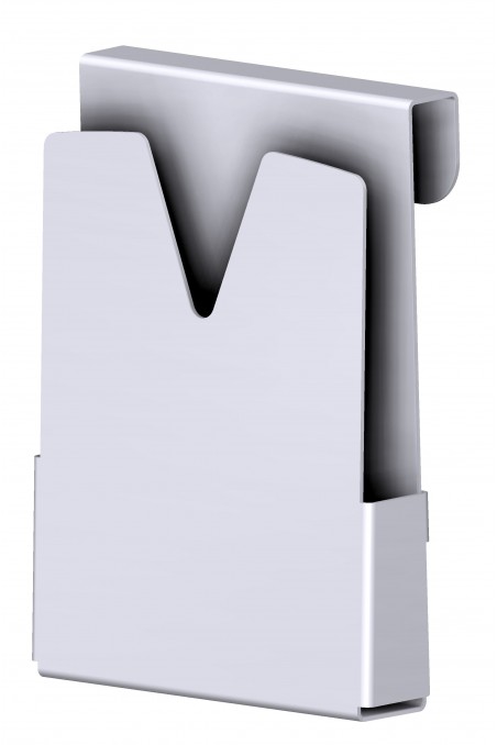 Hospital Journals holder in hard frosted plastic, JB 115-00-00 by JB Medico