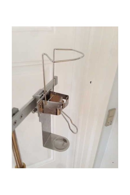 Dispenser, 10 cm arm, drypbakke og adapterbeslag. JB 40-213-102 af JB Medico