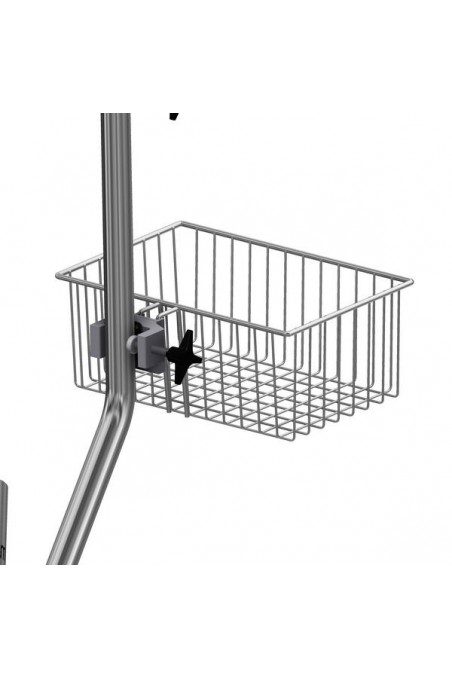 Wire basket 7 L, conical, T-slot hook. JB 161-01-01, by JB Medico