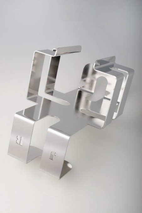 Hygienic Universal Urinal Bottle Holder, Stainless Steel (AISI 304). JB 92-00-00 by JB Medico