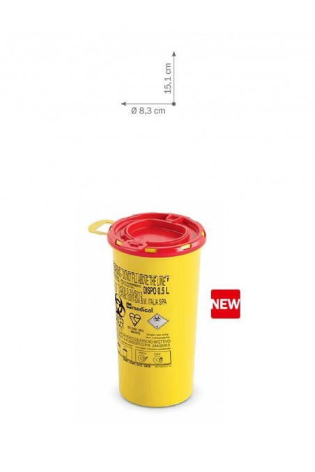 Bracket for Sharps containers, round, Ø89 mm. JB 151-00-00 by JB Medico