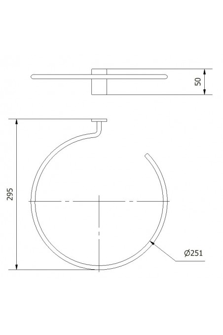 Kanyleboksholder, 11 liter, Ø251mm, rustfast stål,  JB 266-00-00 af JB Medico