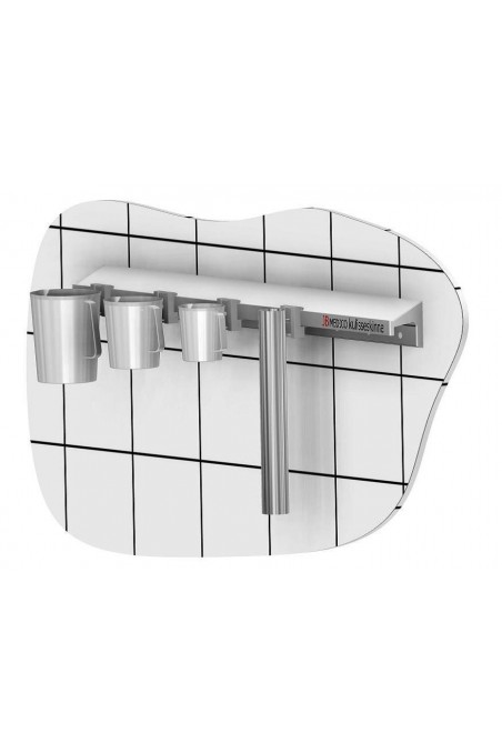 Soporte para catéteres con guía para ranura en T, acero inoxidable, JB 239-00-00 by JB Medico