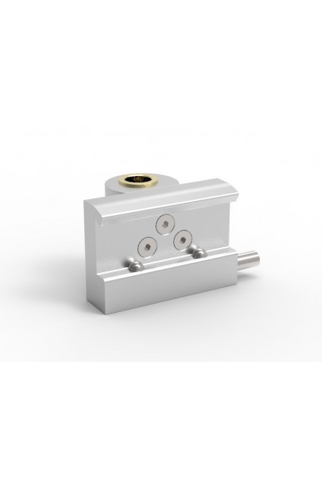Kulisseklo, bred model, 2 kuglelåse, adapterbeslag & Ø20 messing bøsning hul,  JB 207-03-20 af JB Medico