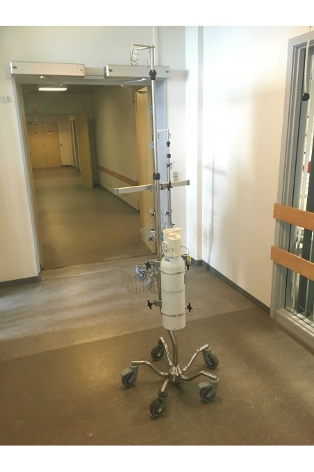 Krogtop, vinklet, 3-kroge til dropstativ, JB 212-00-00 af JB Medico