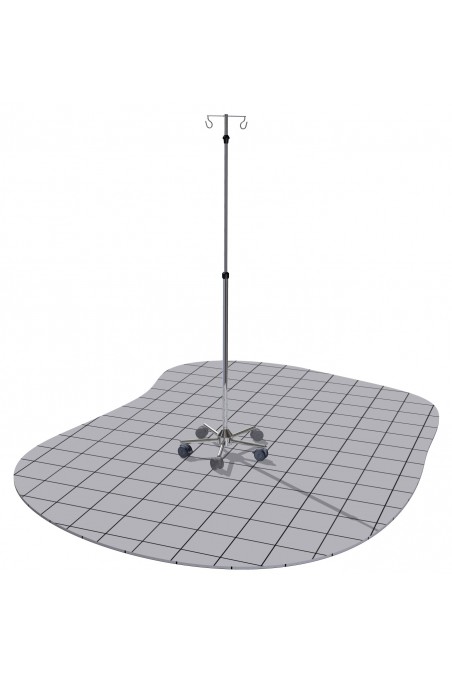 Bottle holder, double for IV Pole, straight. JB 204-00-00 by JB Medico