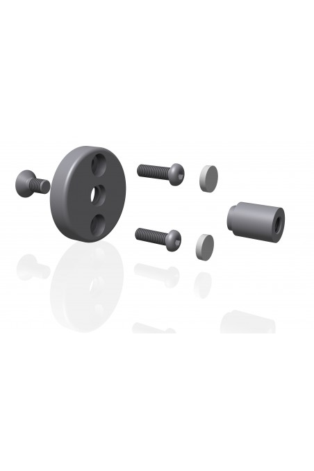 Soporte de pared o de equipos médicos en acero inoxidable, JB 286-00-00 por JB Medico