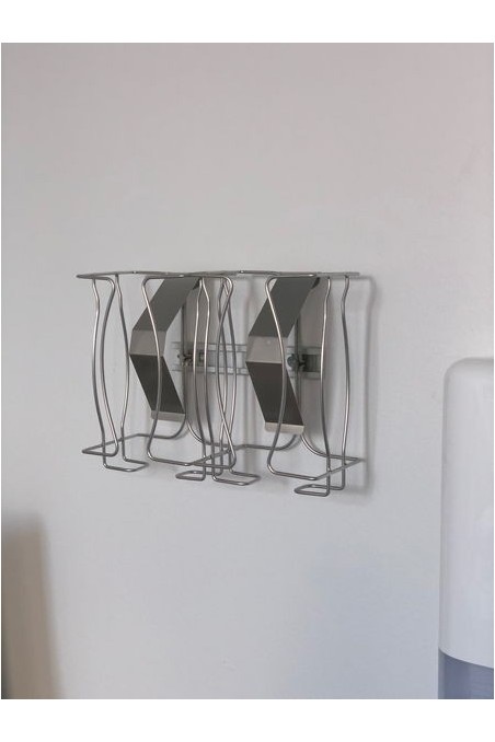 Glove and Wet Wipe Holder, Stainless Steel. JB 800-00-00 by JB Medico