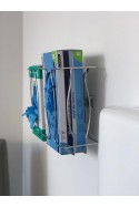 Soporte de pared con ranura en T para 2 portacajas de guantes, JB 47-00-02 por JB Medico