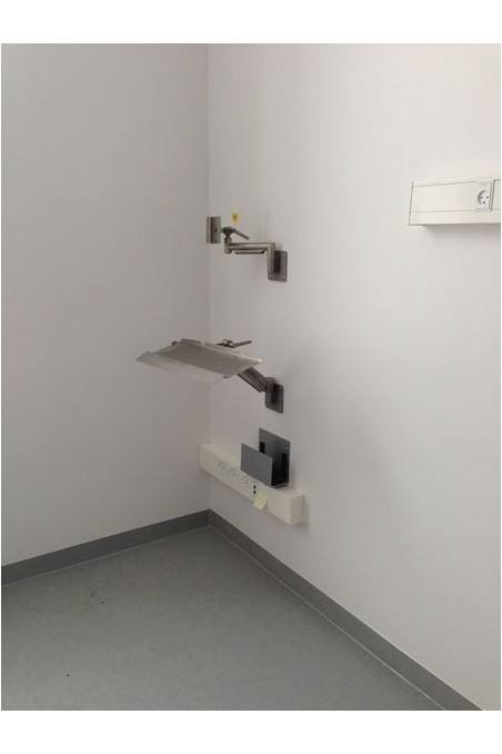 Wall bracket, Circular, Stainless Steel, 20mm Hole. JB 31-00-00, by JB Medico