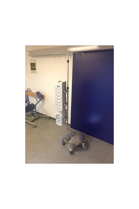 Counterweight in 10 mm. stainless steel, weight 7.5 kg.