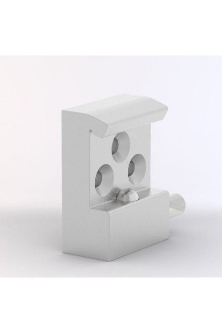 Kulisseklo, smal model med 1 kuglelås og 3 huller. JB 121-03-00 af JB Medico