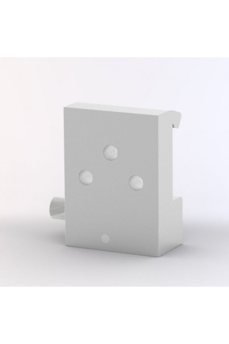 Abrazadera de riel, modelo estrecho, bloqueado con cierre de bola y tres agujeros JB 121-03-00 por JB Medico