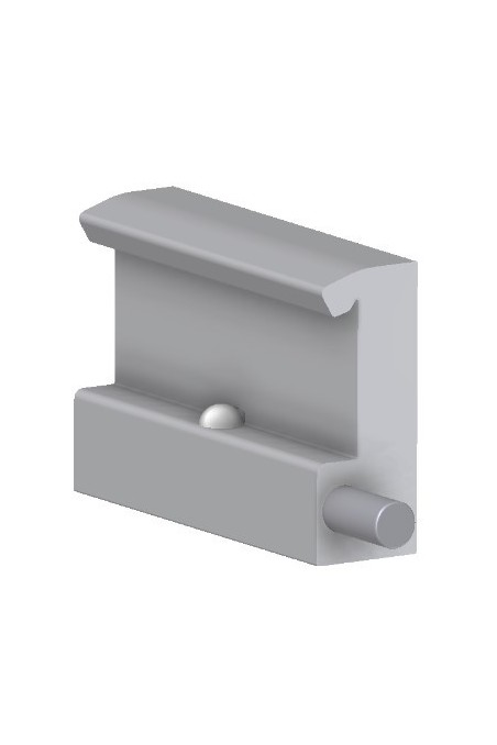 Rail Clamp, wide model, locked with one ball lock, JB 103-00-00 by JB Medico