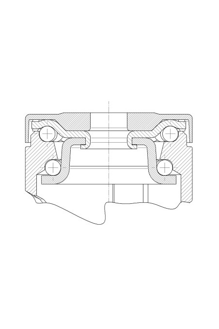 Swivel Castors with total lock 100 mm Stainless, 5387PJC100P30-13, by JB Medico