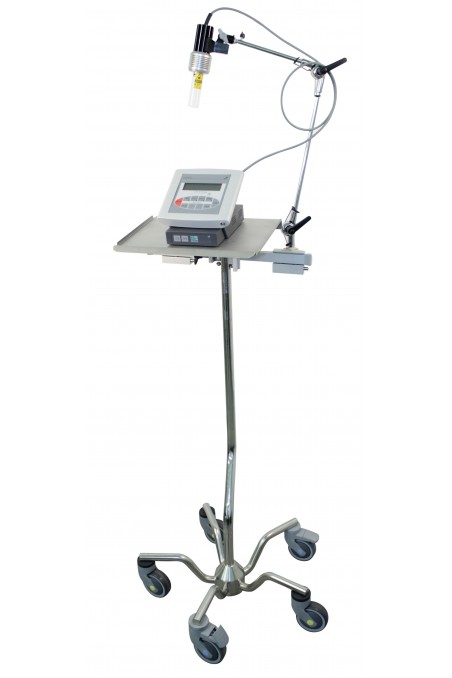 Drejelige hjul 100 mm Rustfri, Elektrisk ledende, 5380XSC100P30-13 af JB Medico