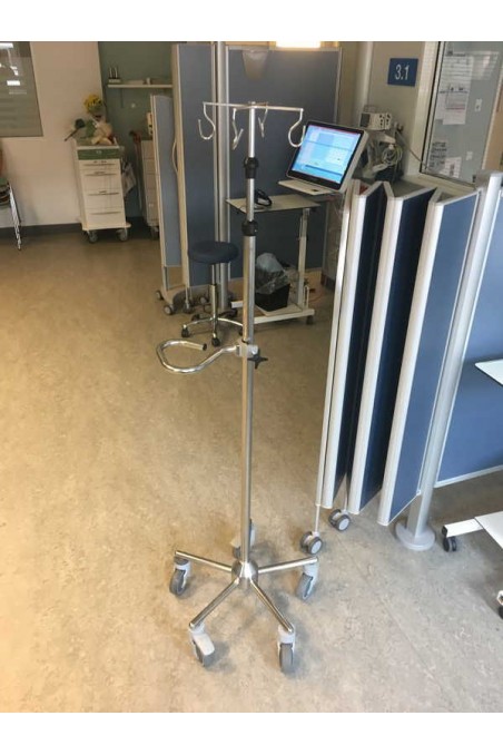 Hjulbase, lige ben til dropstativ, JB 306-00-00 af JB Medico