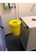 Bracket for Sharps containers, 5,0-7,0 Litre, Ø200mm. JB 264-00-00 by JB Medico