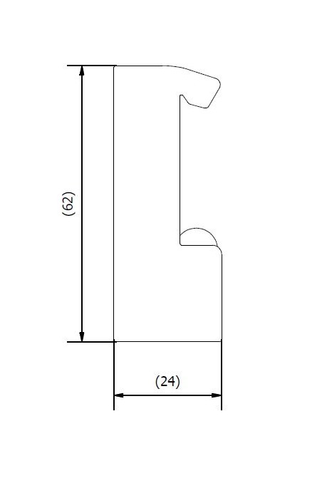 Rail Clamp, wide model, locked with one ball lock, JB 103-00-00 by JB Medico