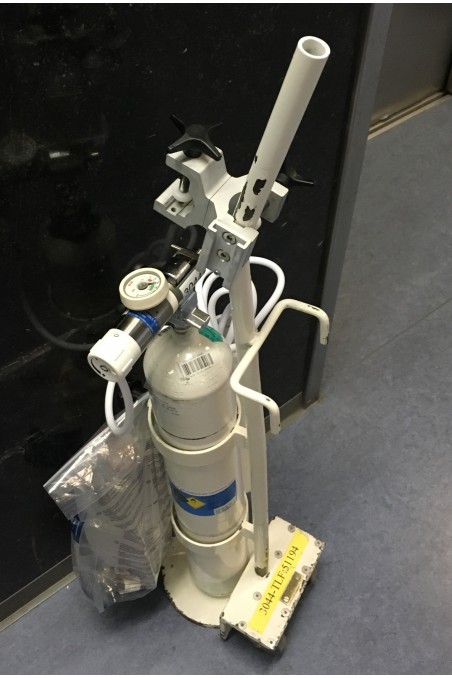 Double Multibracket for mounting, e.g. bed IV pole. JB 158-06-05 by JB Medico