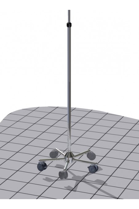 Columna de soporte recta, larga - 1.259 mm. JB 317-00-06 by JB Medico