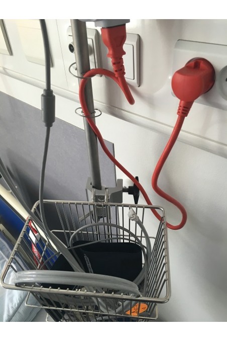 Søjlerør, rustfast stål Ø20 X 600 mm, JB 29-00-00 af JB Medico