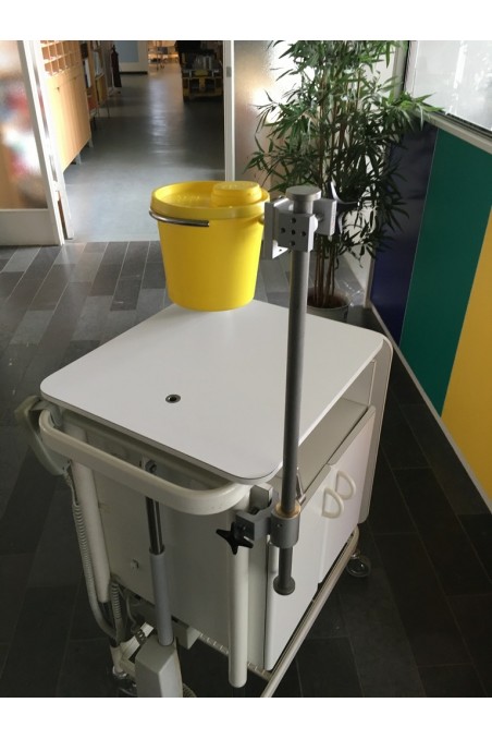 Søjlerør, rustfast stål Ø20 X 500 mm, JB 29-05-00 af JB Medico