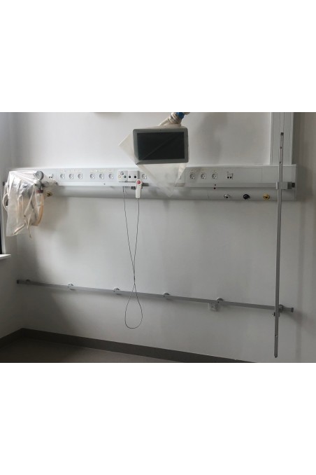 Spacer to two types of wall rails, length 36mm, aluminium, JB 400-00-36 by JB Medico