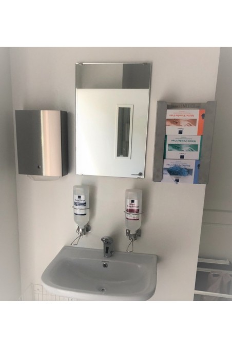 Triple Glove Box Dispenser, Stainless Steel. JB 110-00-00 by JB Medico