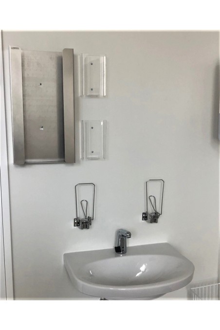 Soporte de pared para 4 cajas de guantes, JB 110-00-04 por JB Medico