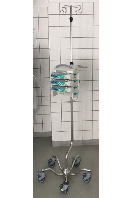 Bottle holder, quadruple for IV Pole. JB 190-00-08 by JB Medico