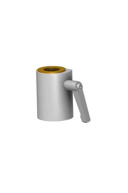 Slide clamp half model, with one ball clasp three pcs. holes. JB 147-03-00 by JB Medico