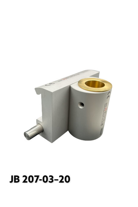 Slide clamp, a wide model with two-ball clasp With Fixing device and brass bush, Ø20mm hole. JB 207-03-20 by JB Medico