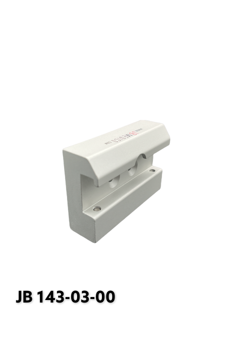 Rail Clamp, wide model, locked using two socket screws with three pcs. countersunk Ø6,6mm holes. JB 143-03-00 by JB Medico