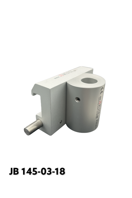 Slide clamp, wide model with one-ball clasp and fixing device, Ø18mm hole. JB 145-03-18 by JB Medico