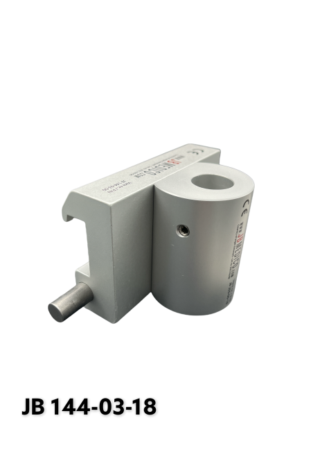 Slide clamp, wide model with two-ball clasp with fixing device, Ø18mm hole. JB 144-03-18 by JB Medico