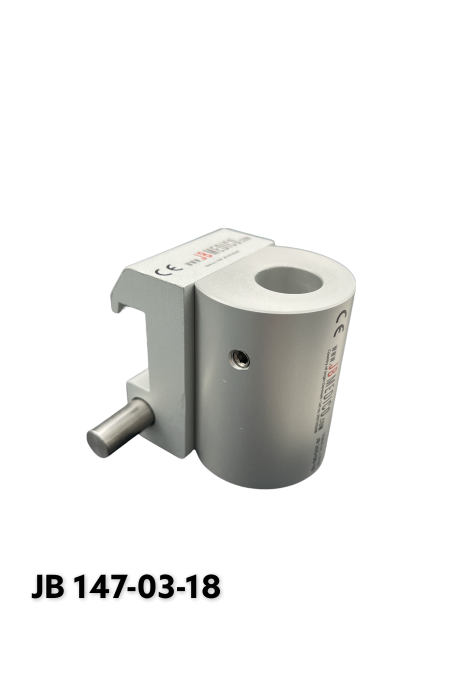 Slide clamp half model, locked using one ball claps with fixing device, Ø18 mm hole. JB 147-03-18 by JB Medico