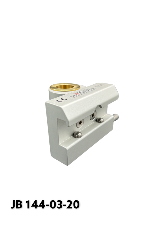 Slide clamp, a wide model, a two-ball clasp, Ø20 mm. hole hole