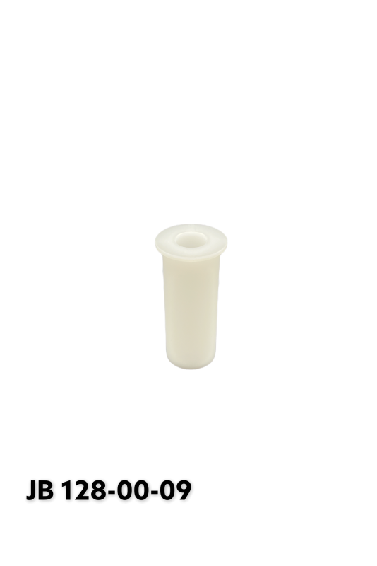 Plastbøsning med Ø9,6 mm. hul. JB 128-00-09 af JB Medico