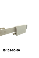 Rail Clamp, wide model, locked with one ball lock, JB 103-00-00 by JB Medico