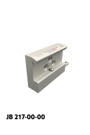 Kulisseklo, bred model, med 1 kuglelås og 3  huller, JB 217-00-00 af JB Medico