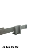 Slide clamp half model, locked with one ball clasp, and a T-slot track. JB 120-00-00 by JB Medico