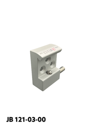Kulisseklo, smal model med 1 kuglelås og 3 huller. JB 121-03-00 af JB Medico