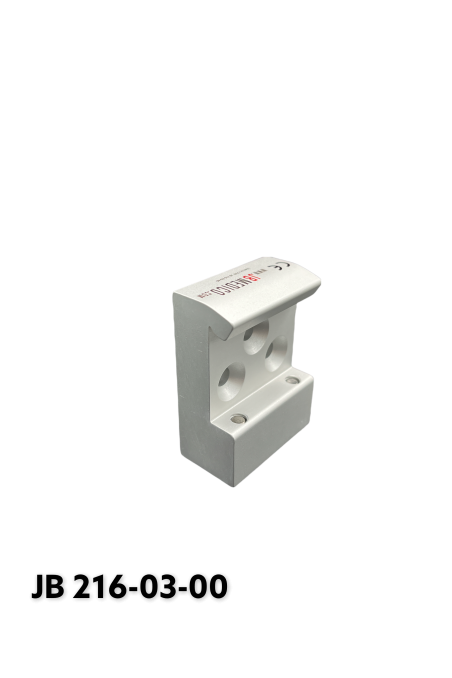 Slide clamp, half model, locked with two socket screws. JB 216-03-00 by Jb Medico
