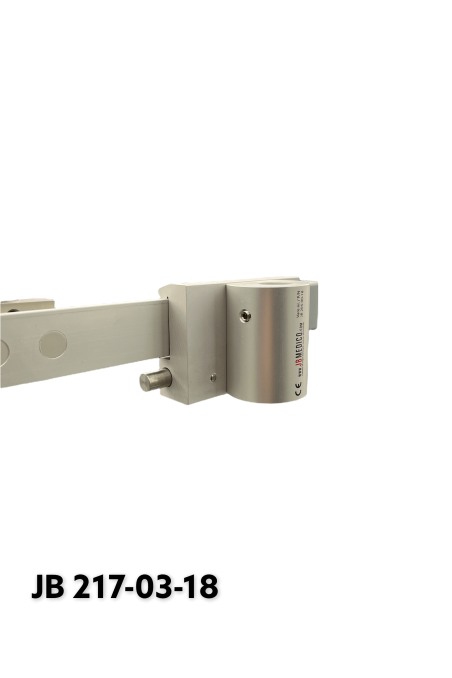 Slide clamp, a wide model with a one-ball clasp and Fixing device. JB 217-03-18 by JB Medico