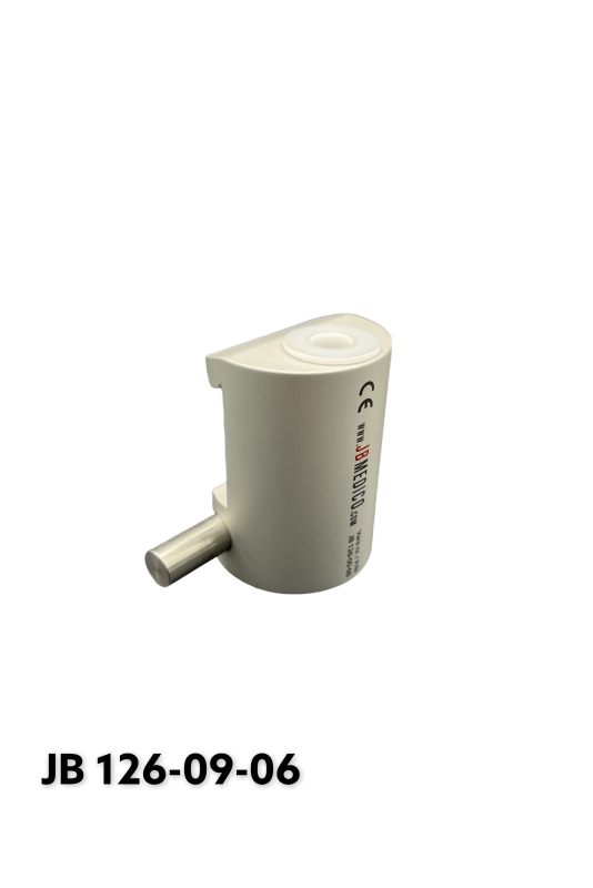 Kulisseklo, smal model, med kuglelås og Ø9,6 mm. plastbøsning, JB 126-09-06 af JB Medico