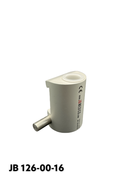 Kulisseklo, smal model, med kuglelås & Ø16 mm. plastbøsning, JB 126-00-16 af Jb Medico