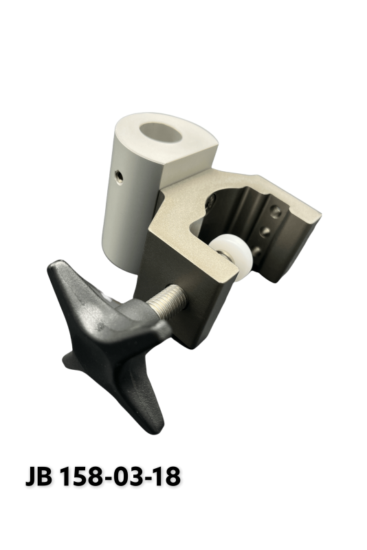 Pinza universal con carcasa de suspensión con orificio de Ø18 mm